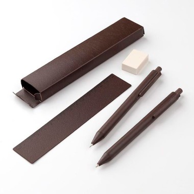 Set MINAS GERAIS: Bolígrafo, Regla, Goma de borrar y Caja