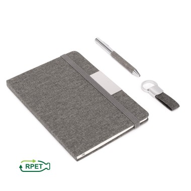 Set PARATY: Libreta de Notas, Bolígrafo y Llavero